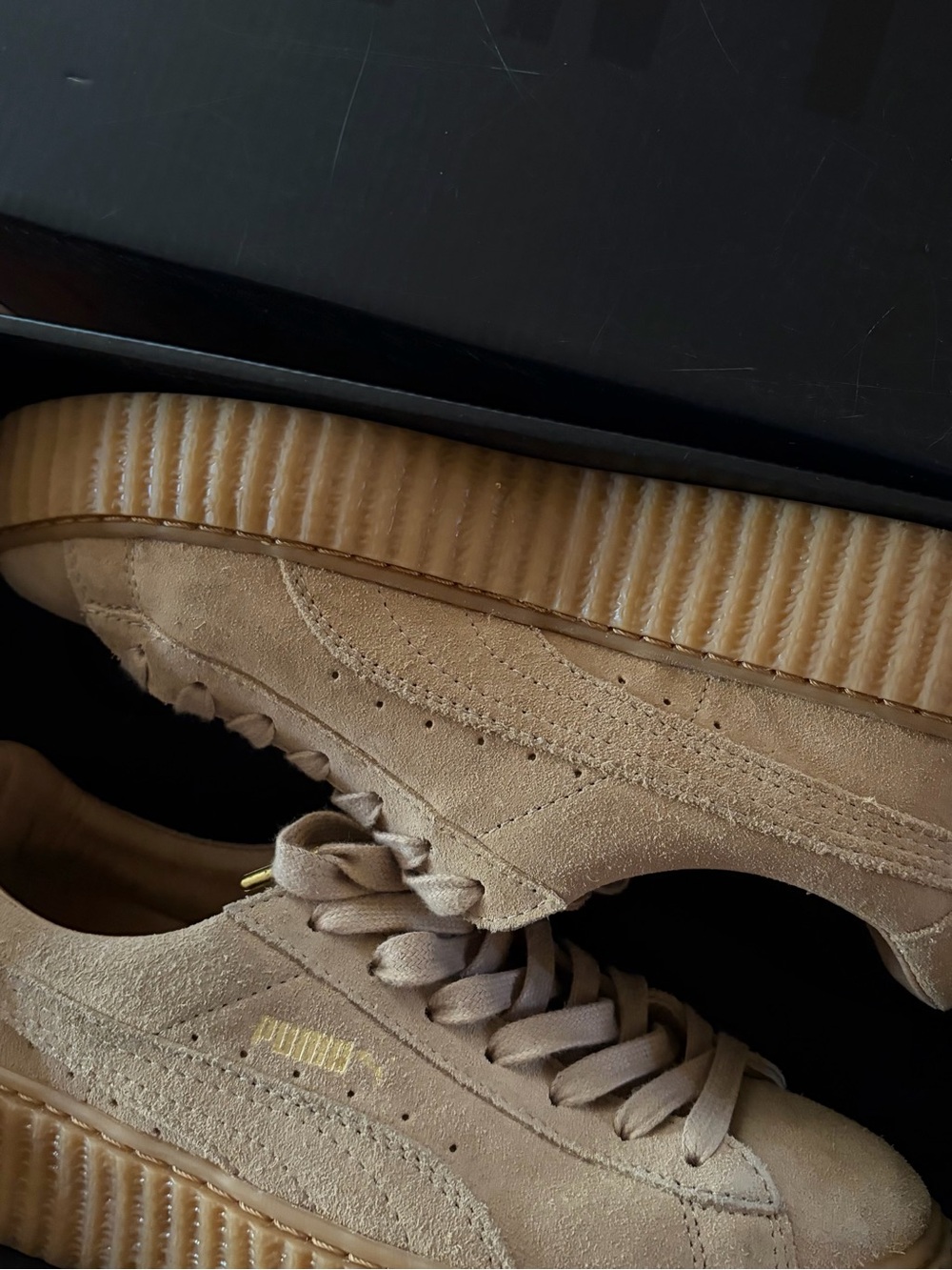 Puma Fenty Rihanna Creepers Oatmeal